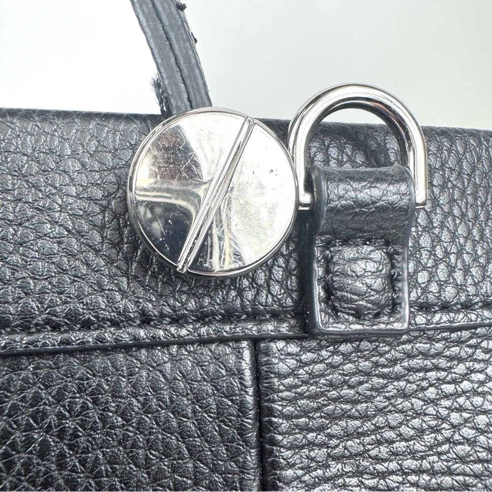 Foley + Corinna Dione Satchel in black liberated vegan leather - Picture 4 of 13